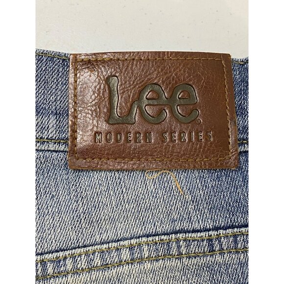 Lee Modern Series Slim Fit Tapered Leg Jeans Mens 32x30 Blue - Picture 13 of 13